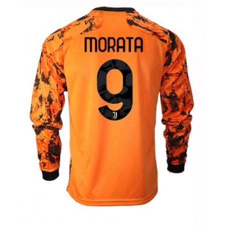 Maillot de Foot Juventus Alvaro Morata 9 Troisieme 2020/21 ML